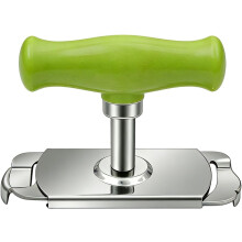 (Green, -) Edelstahl Glasöffner, Senioren, Schwache Hände, Verstellbar, Küchenhelfer, Deckelöffner