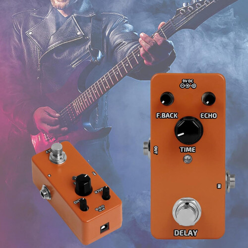 (Orange, -) Pédale delay guitare, analogique, compacte 1