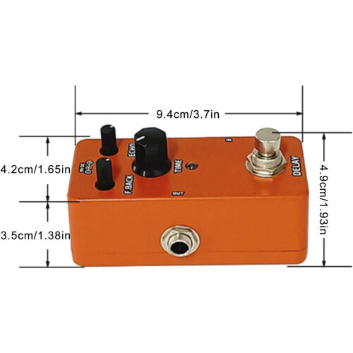 (Orange, -) Pédale delay guitare, analogique, compacte 2