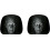 (Black#F, -) Funny Face Car Headrest Covers, Soft Polyester Seat Protector 4