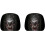 (Black#A, -) Funny Face Car Headrest Covers, Soft Polyester Seat Protector 4