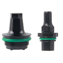 PCV Valve Cap Aluminum Cover Kit for N54 E90 E91 E92 E82 E88 E89 E60 E61 E71 Twin Turbo Engines 11127565284