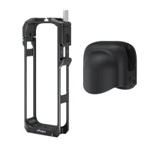 AMAGISN Metal Rabbit Cage Protection Wind Noise Expansion Frame Accessories with Lens Cap for X5