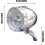 (Silver, -) 2 Αιωρούμενες Φωτογραφίες, LED 3