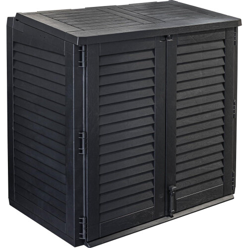 XL 780L Garden Storage Box with 2 Doors & Lid 2