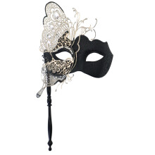 Practical Butterfly Mask Cosplay For Halloween Parties-Black