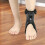(Left, -) Ortesis para caída de pie con inflable, ajustable 4