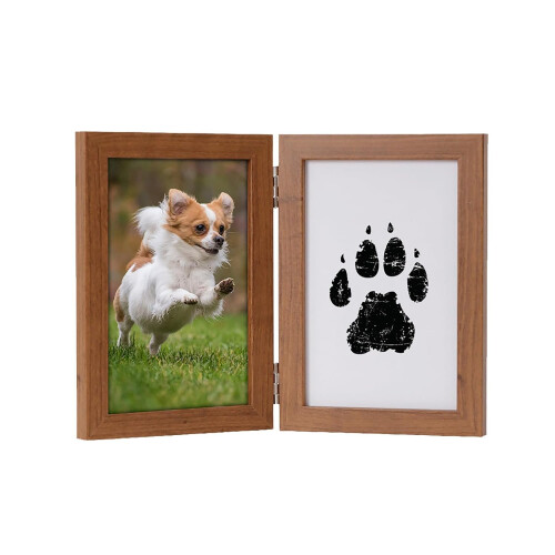 (Brown#B, -) Kit empreinte bébé, sans encre, pour chien, chat 1