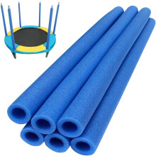(size_name, Blue) Fundas de espuma para postes de cama elástica, 6 unidades de 88cm