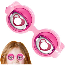 (Pink, -) 14x19cm Lustige Brillen, Blinkende Augen, Kostüm, Shows, Fotos, Party, Gag