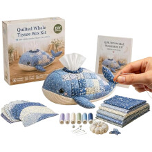(-, D) Kit animaux marins patchwork 2026, DIY