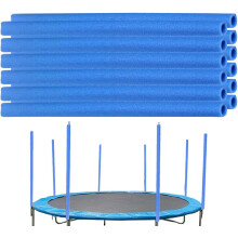 (Blue, -) Fundas de espuma para postes de cama elástica, 12 unidades