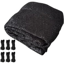 (size_name, 10 feet - 6 poles) Cubierta para cama elástica, protección contra el sol