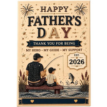 (-, A) Kit de pintura de perlas para el Día del Padre, regalo
