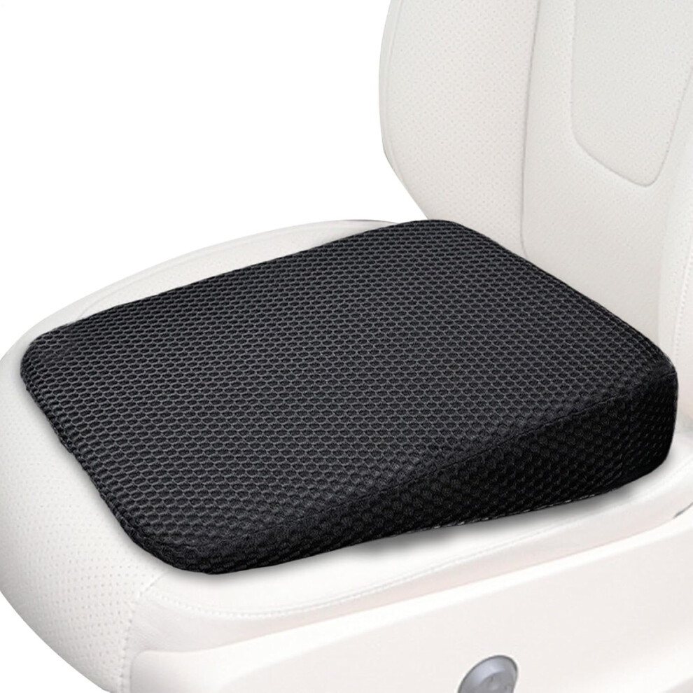 (, -) Adult Memory Foam Booster Seat Cushion, Car Seat Riser For Short Drivers Black 5437706413622