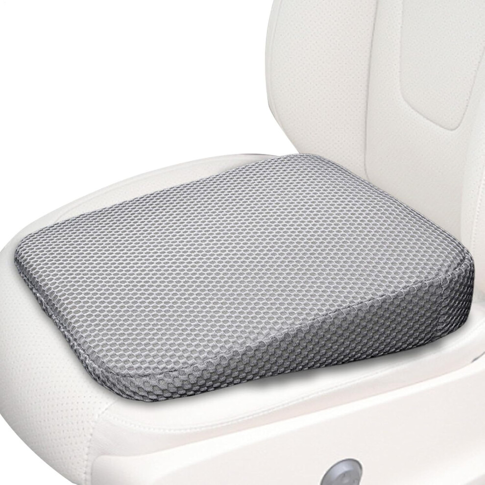 (, -) Adult Memory Foam Booster Seat Cushion, Car Seat Riser For Short Drivers Gray 5437706413639