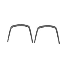 Car Door Trumpet Trim Strip Speaker Trim Sticker for ALPHARD VELLFIRE 30 Series 2016-2022 Carbon Fiber