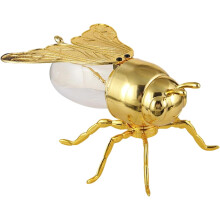(Gold, -) Pot miel abeille, distributeur, cuisine