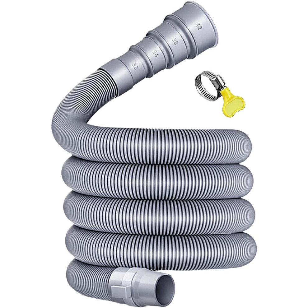 (5 Meters, -) 3/4/5 Meters Caravan Waste Pipe Extension, Rv Sewer Hose Kit 5437706419150