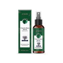 Jaysuing Foot Care Spray Gentle Cleaning Foot Odor Lavender Fragrance Fresh Care Spray