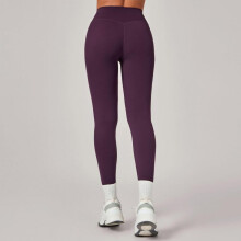 (Dark coffee, Medium) Invisible High Waist Hip-Lifting Yoga Pants - Women's Slimming Fitness Tights for Running and Sports, Style 1020