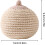 (cream colored, -) Crochet Breastfeeding Simulation Model, Anatomically Accurate Nursing Aid 3