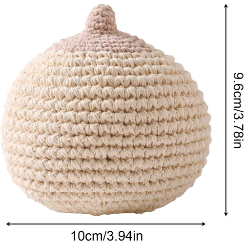 (cream colored, -) Crochet Breastfeeding Simulation Model, Anatomically Accurate Nursing Aid 2
