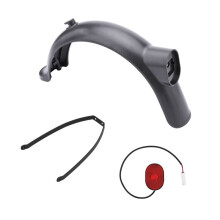Rear with Taillight Kit for 4 Pro Mi4 Electric Scooter Rear Guard Mudguard Bracket Support Parts