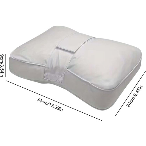 (Gray, -) Almohada ergonómica para piernas, con correa ajustable 2