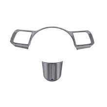 Car Steering Wheel Button Decoration Cover Trim Accessories for 2024+ Car Accessories Wood Grain