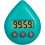 (Green, -) Digitale Douchetimer - Waterdichte Timer met Zuignap 1