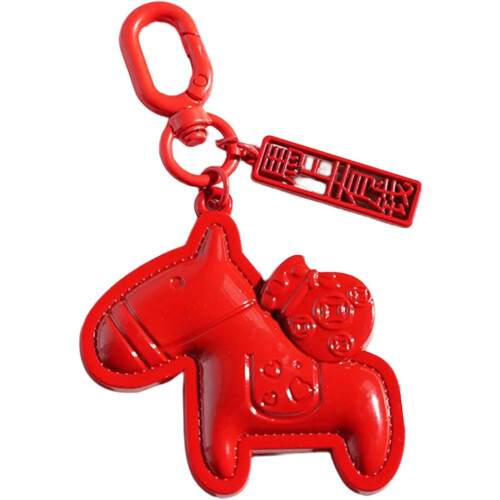 (G, -) Porte-clés cheval, léger, cadeau