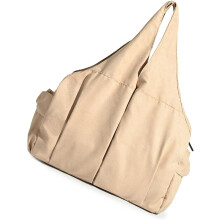 (Beige, -) Große Handtasche, Schulter, Damen, Tasche, Accessoire, Alltag, Mode, Stilvoll, Geräumig