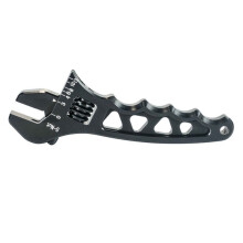 Adjustable an 3 4 6 8 10 12 Metal WRENCH HOSE Fitting Tool Metal Spanner AN3-AN12 PQY-SLW0601 Black