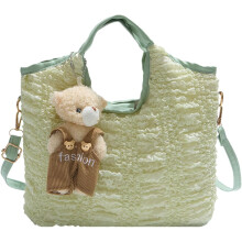 (Green, -) Moderne Handtasche, Anhänger, Schnellzugriff, Schulter, Alltag, Tasche, Damen, Geräumig