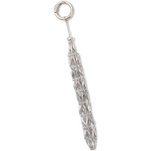 (Silver, B) Adorable Keyring Organizer, Backpack Keychain Holder Pendant