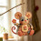 (A Style, -) Kit DIY souris, patchwork, boutons, art 2