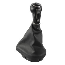 Manual for Leon II 2005-2012 Car Gear Stick Shift Knob Lever Stick Shifter Gaitor Boot 6 Speed