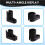 Oxygen Sensor Wrench Oxygen Sensor Wrench Kit Automotive Oxygen Sensor Socket Set Accurate Sensor Wrench Remover Tool 7