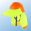 (size_name, Fluorescent Yellow) 2 Δολώματα, Ψάρεμα 5
