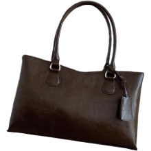 (Coffee, -) Leichte PU Leder Handtasche, Mode, Top Handle, Arbeit, Reise, Alltag, Tasche, Damen
