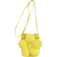 (Yellow, -) Multifunktionale Karo Crossbody Tasche, Verstellbar, Blumen, Schulter, Damen, Mädchen, Tasche