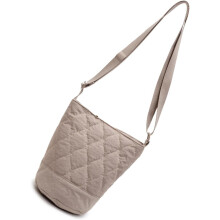 (Khaki, -) Nylon Schultertasche, Bucket, Arbeiten, Casual, Damen, Handtasche, Accessoire, Elegant