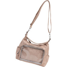 (Khaki, -) Klare PU Crossbody Tasche, Verstellbar, Retro, Alltag, Damen, Handtasche, Spacious, Accessoire