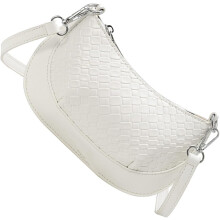 (White, -) Damen Schultertasche, Candy Color, PU, Messenger, Trendy, Crossbody, Handtasche, Accessoire