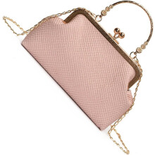 (B, -) Elegante Abendtasche, Damen, Schulter, PU, Geräumig, Verschluss, Handtasche, Accessoire, Clutch