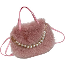(B, -) Tote Tasche, Verstellbar, Plüsch, Schulter, Crossbody, Clutch, Damen, Handtasche, Geschenk
