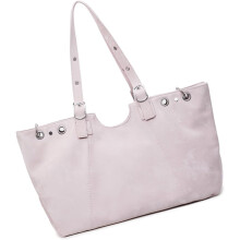 (B, -) Suede Tote, Hobo, Schulter, Retro, Soft, Trendy, Handtasche, Arbeit, Reise, Damen