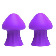 Mushroom Sucking Tease Nipple Suction Cup Massager for Adult