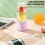 21000 Snelheid Efficiënte Persoonlijke Juicer 500 ml-Wit 10
